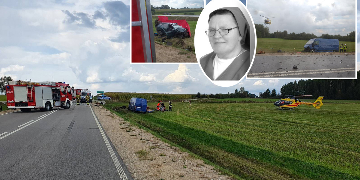 Tragedia pod Nierośnem. Zginęła siostra Danuta. To nowy czarny punkt na mapie Podlasia?