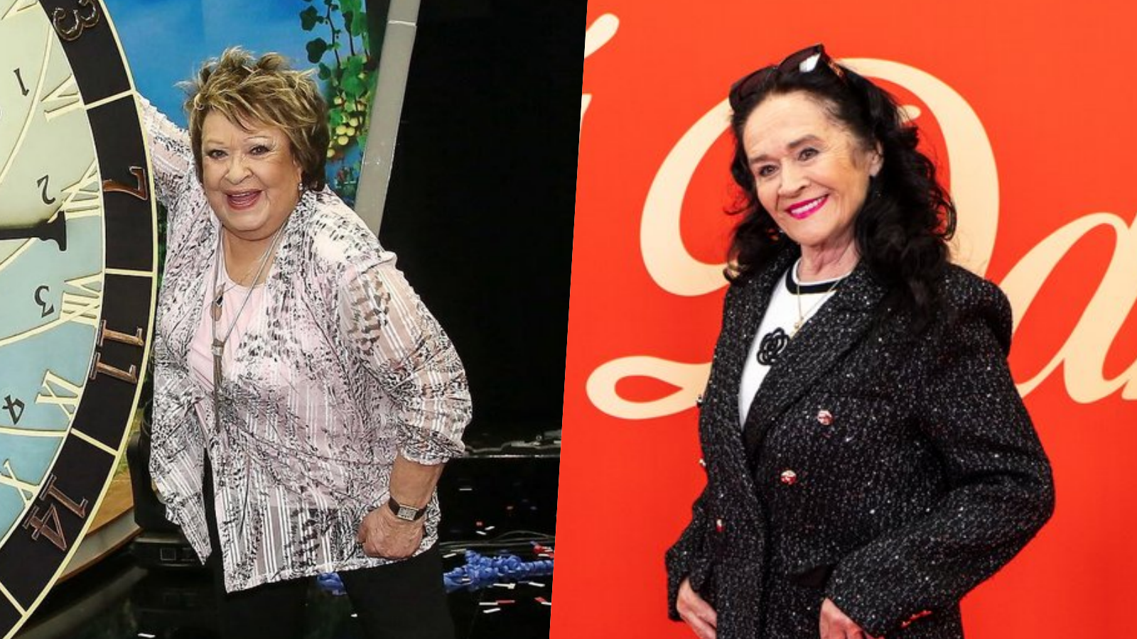 Herečka Jiřina Bohdalová a Hana Gregorová.