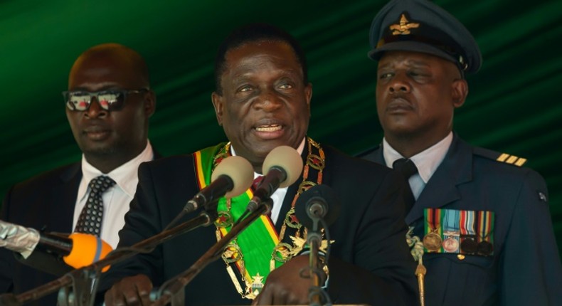 Zimbabwe President Emmerson Mnangagwa took over from long-time autocrat Robert Mugabe