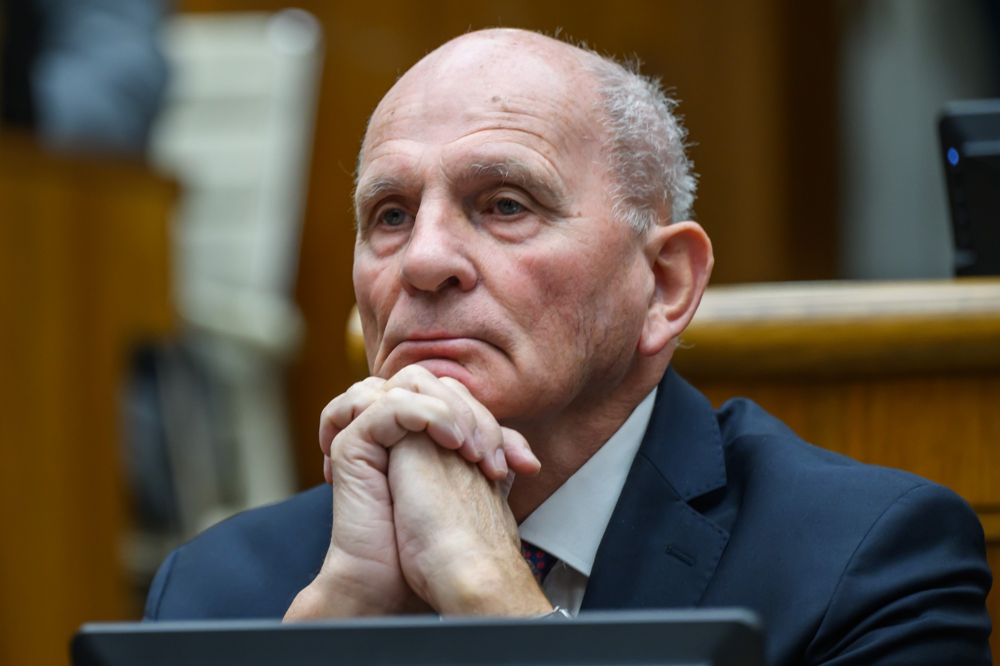 Poslanec parlamentu SR František Mikloško.