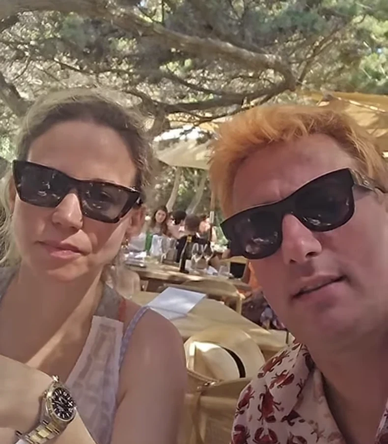 Andrija i Aleksandra na moru