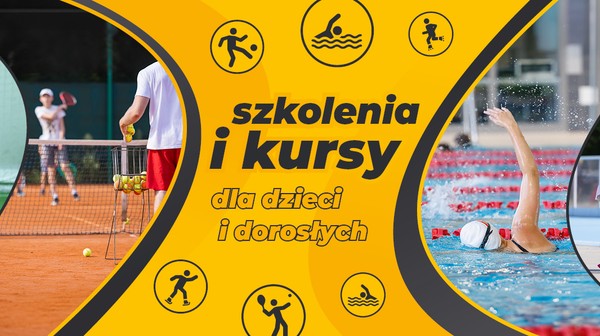 Rolki, łyżwy, tenis, piłka nożna, a może pływanie? Wybór należy do Ciebie.