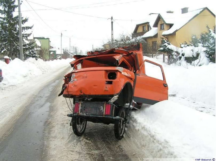 Stary maluch pokonał mercedesa