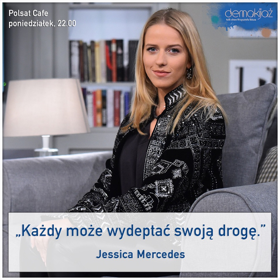 "Demakijaż": Jessica Mercedes u Krzysztofa Ibisza