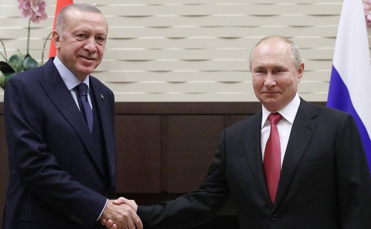 Recep Tayyip Erdogan i Władimir Putin