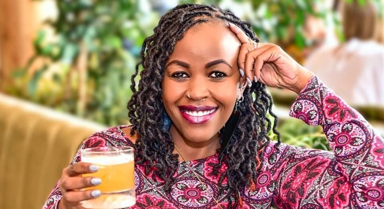 Maryanne Mumbi, the president of Women Who Whisky-Nairobi Chapter