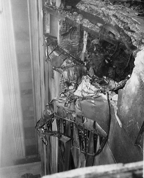 Bombowiec B-25 uderzył w Empire State Building
