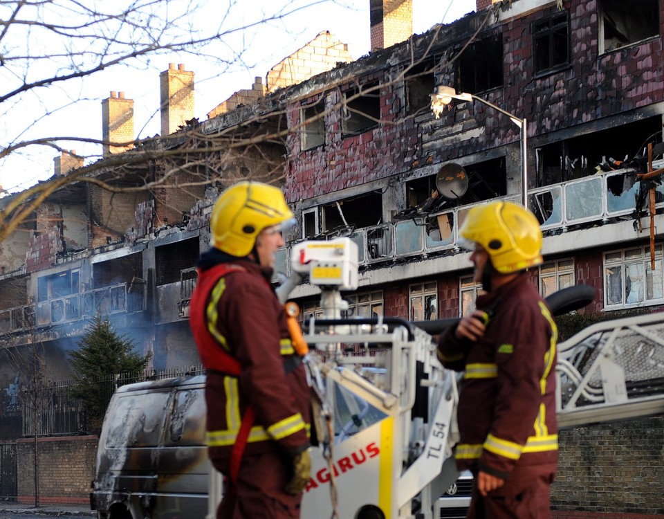 BRITAIN PECKHAM FIRE