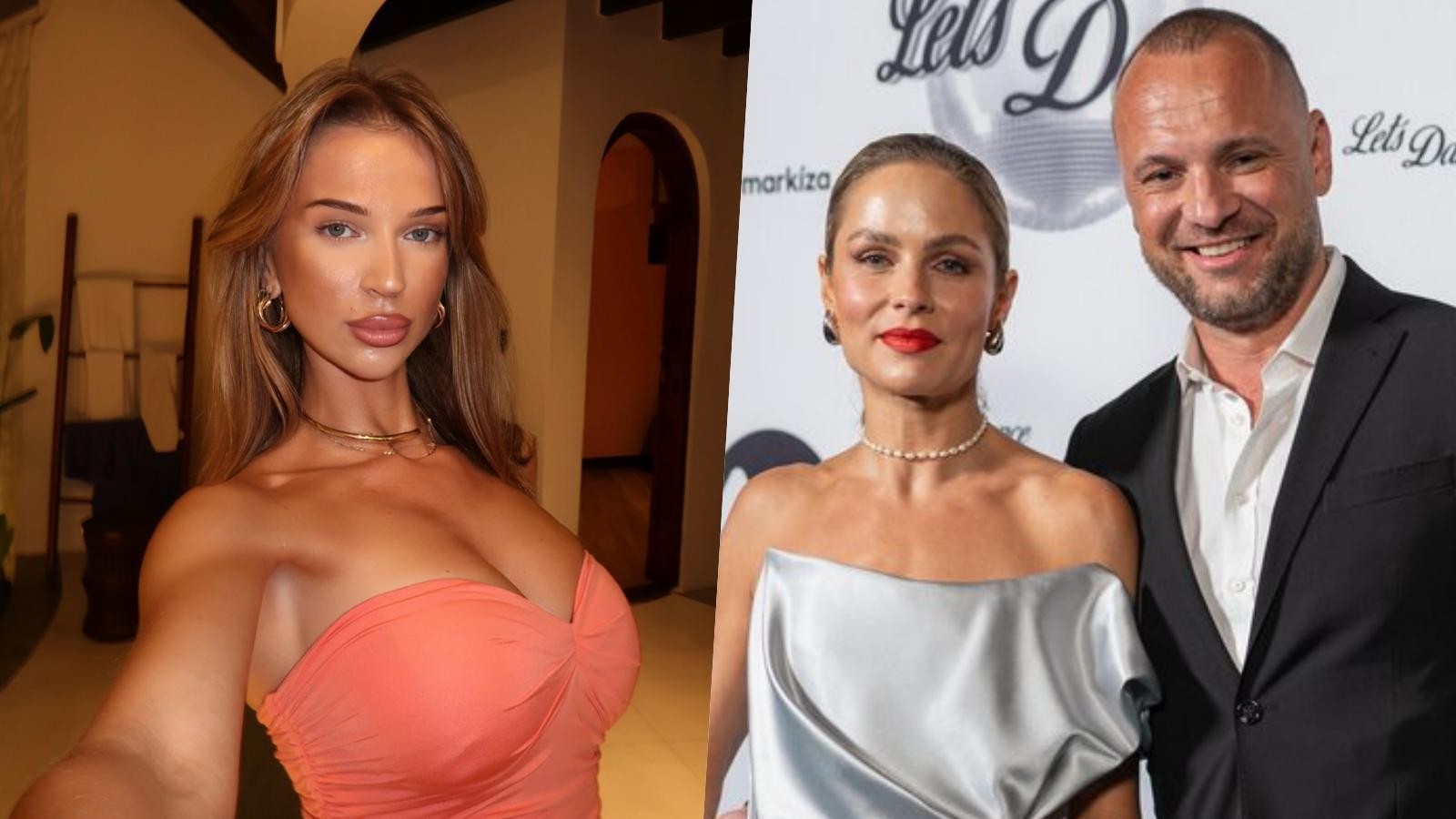Influencerka Lenkalux a manželia Ivana a Marián Gáboríkovci.