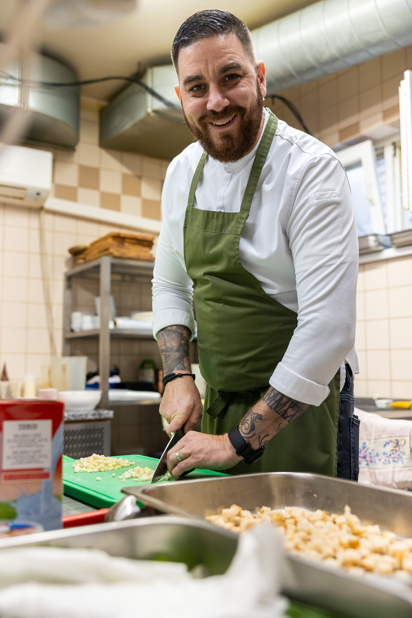 Šéfkuchár Martin Novák.