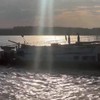 Kruzer sa 238 ljudi nasukan na Dunavu