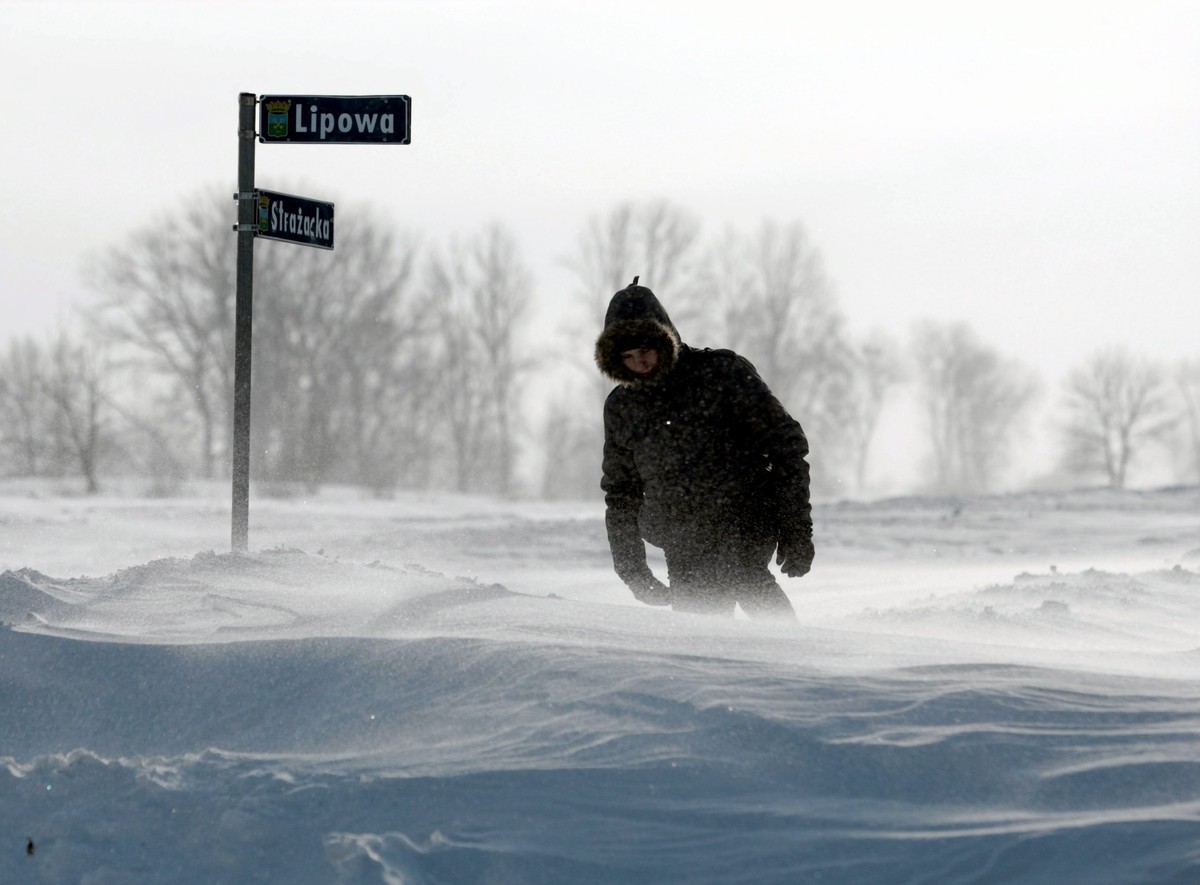 Lubelszczyzna zasypana śniegiem