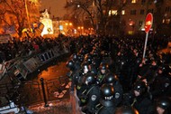 Ukraina demonstracje protesty Kijów