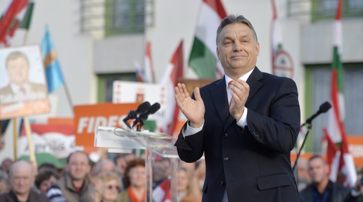 A Fidesz és elnöke egyaránt egyeduralkodó a magyar politikai palettán /Fotó: MTI