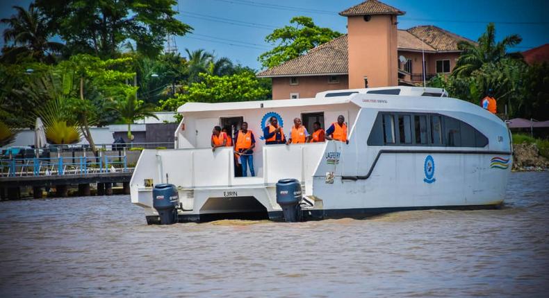 100,000 commuters travel on Lagos waterways daily – LASWA. [Twitter/@TalktoLaswa]