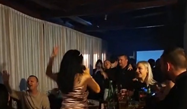 Vesna Vukelić Vendi na nastupu