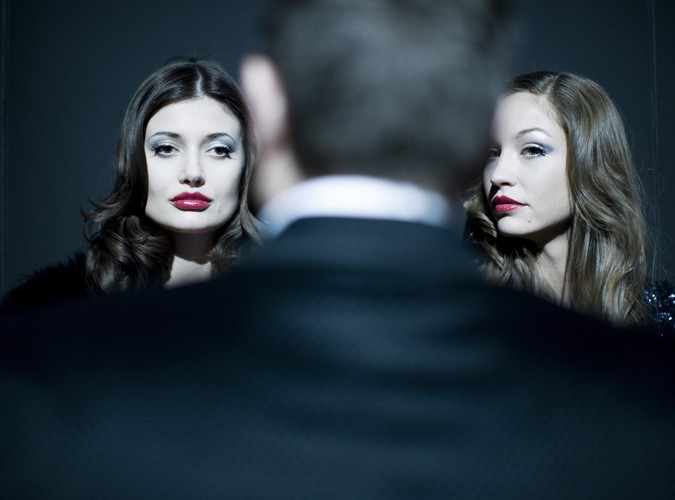 Druga nagroda w kategorii 'sztuka i rozrywka - zdjęcie pojedyncze'. Davide Monteleone z Contrasto sfotografował dla 'The New York Times Style Magazine' scenę z pokazu mody Valerii Marini podczas tygodnia mody w Mediolanie