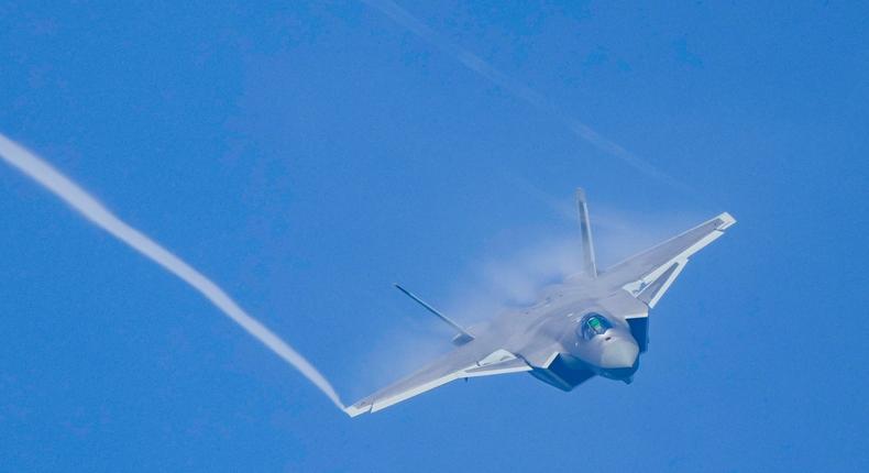 China's J-20 stealth fighter is probably not in the offing for the United Arab Emirates Air Force.Wan Quan/Getty Images