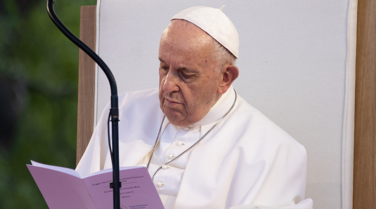 Ferenc pápa közelgő látogatásáról hasznos tudnivalók is felkerültek az applikációba / Fotó: Zsolnai Péter