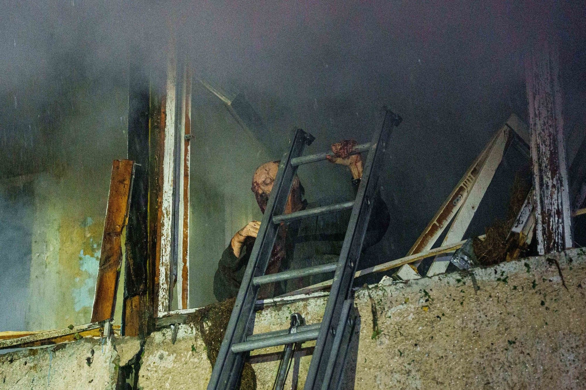 Dronový útok ruskej armády na Kyjev.