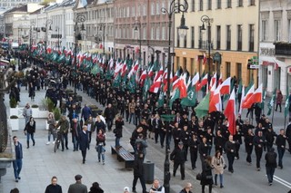 Warszawa: Rocznicowy marsz ONR i kontrdemonstracja