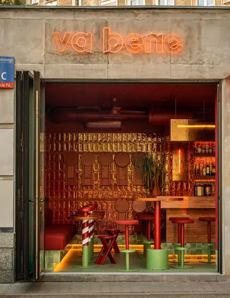 Bar Va Bene Cicchetti, proj.: Noke Architects