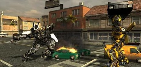 Screen z gry "Transformers: The Game"