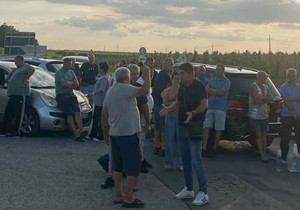 Blokiran granični prelaz između Srbije i Hrvatske