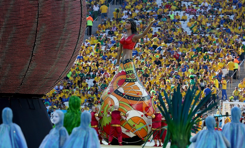 Ceremonia otwarcia mundialu w Brazylii