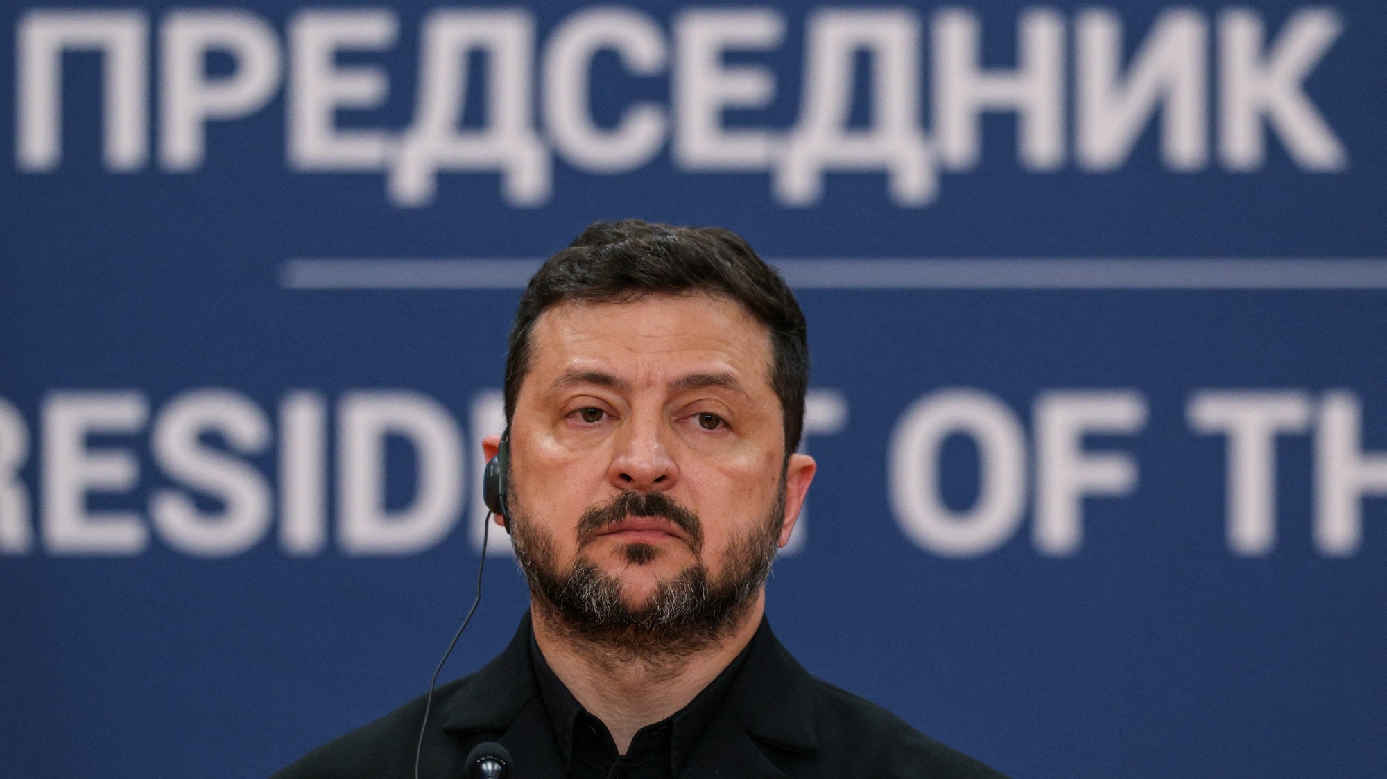 Ukrajinský prezident Volodymyr Zelenskyj.