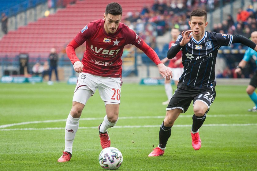 Pilka nozna. PKO Ekstraklasa. Wisla Krakow - Lech Poznan. 08.03.2020