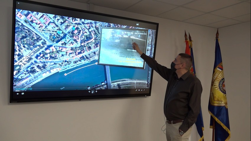 MUP Srbije - rekonstrukcija Matejevog kretanja