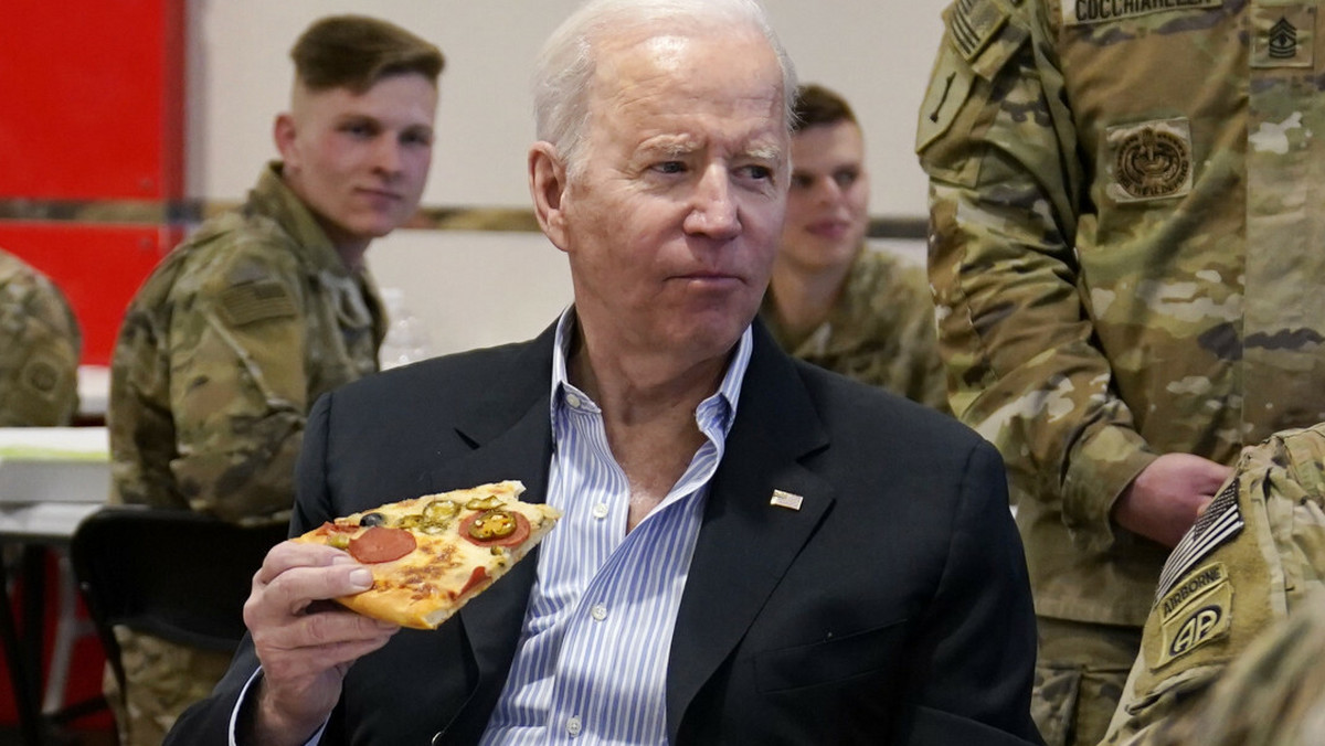 Joe Biden zjadł pizzę w Rzeszowie. Właściciel lokalu nazwie ją na jego cześć