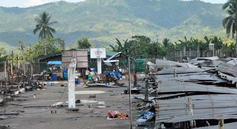 Fire sweeps through Philippine prison killing 10 inmates