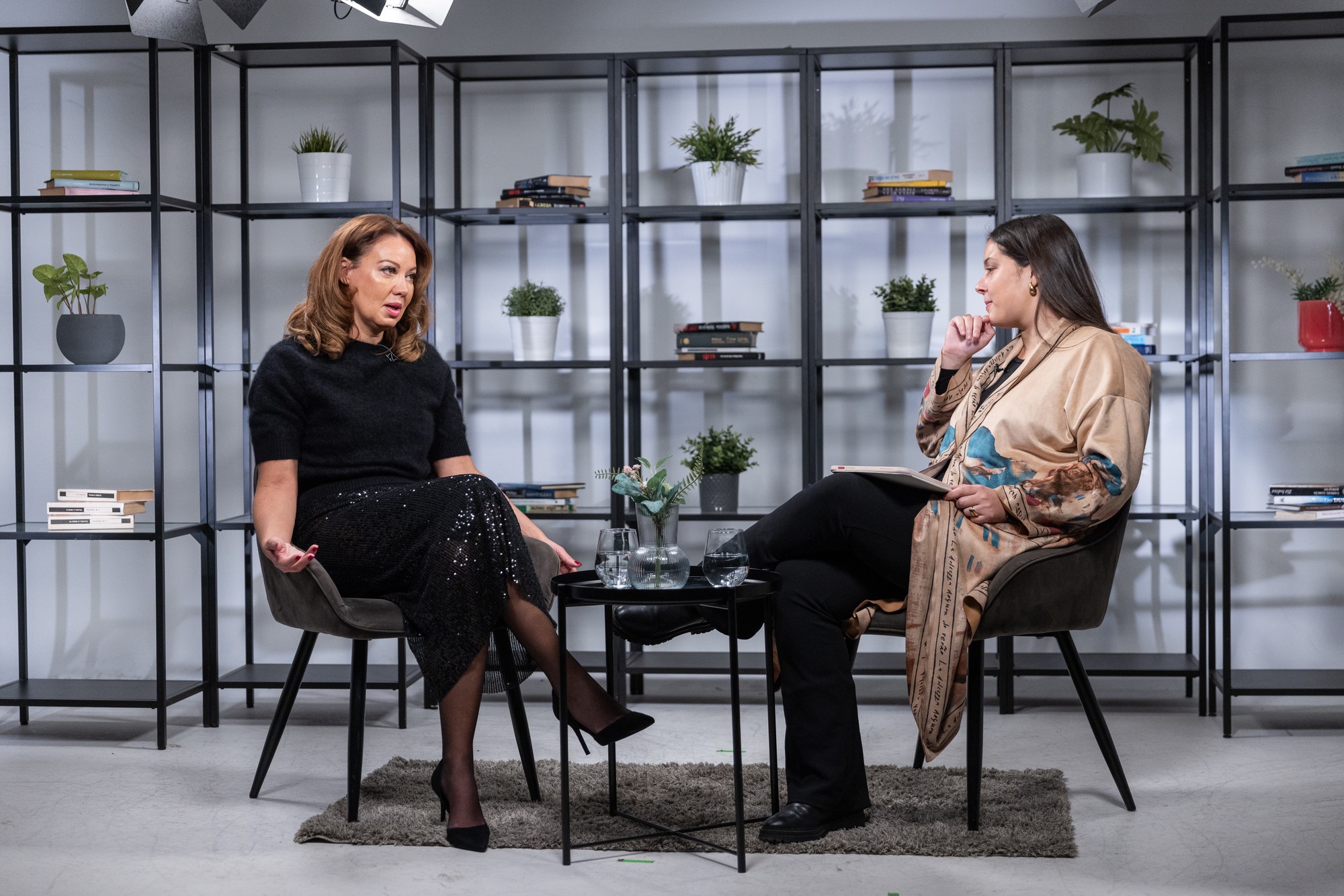 Herečka a dabérka Vanda Ružičková a Teri Čikoš.