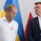 Donald Tusk i Szymon Hołownia