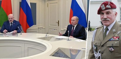 Polski generał ostrzega: Putin chce mieć w Ukrainie drugiego Łukaszenkę