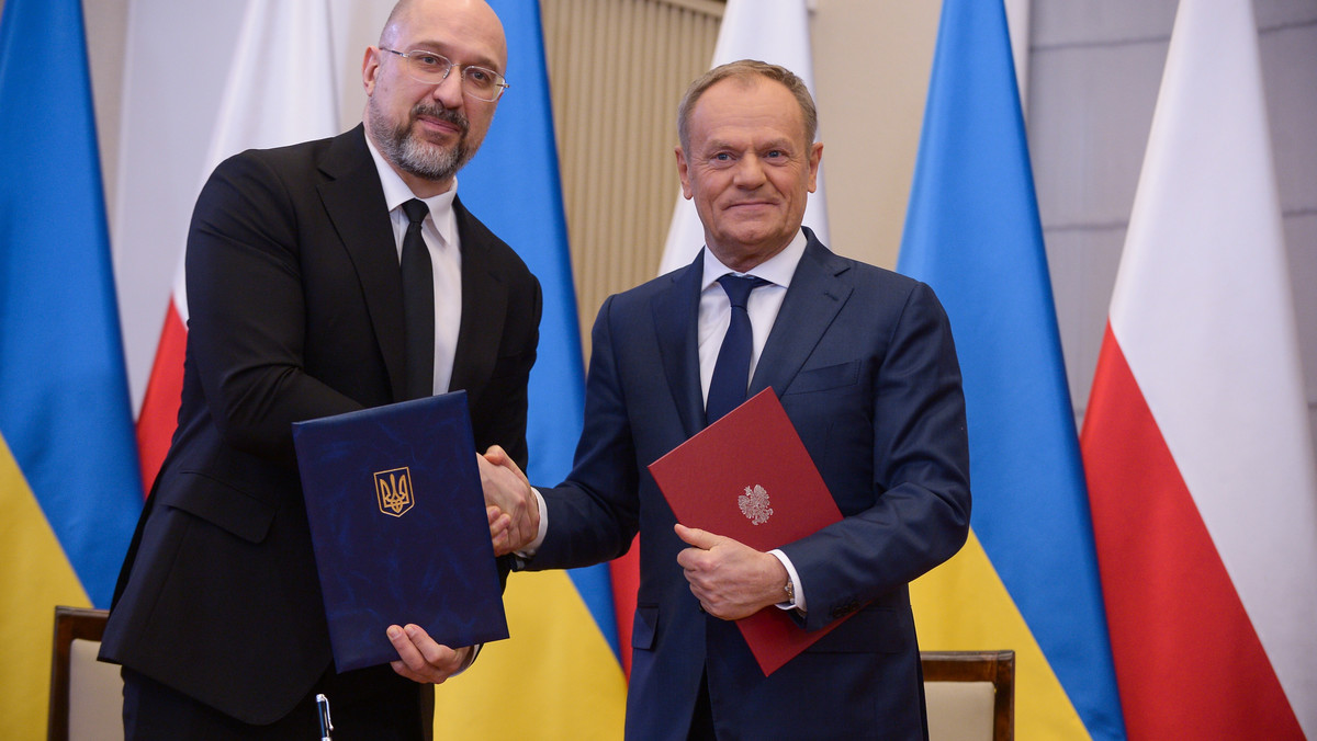 Tusk po konsultacjach z ukraińskim premierem: posunęliśmy się krok do przodu