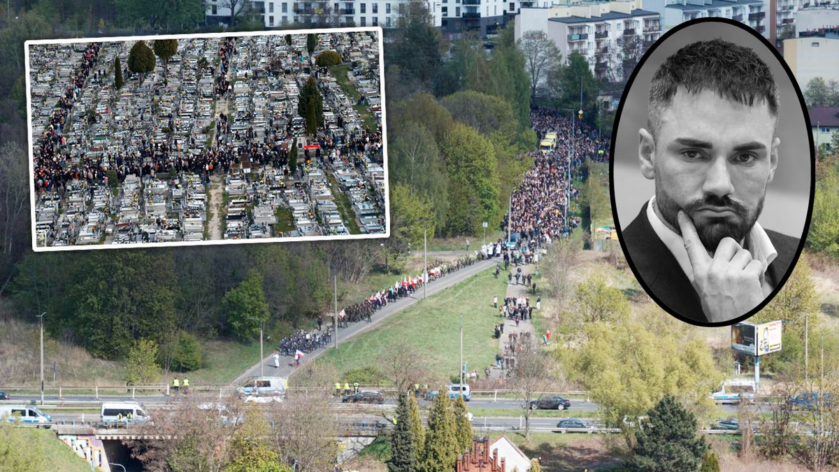 Pogrzeb Łukasza Litewki przyciągnął tłumy. Mamy szacunkowe dane policji