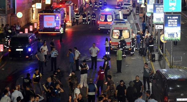 Istanbul governor's office says 41 killed, 239 wounded in airport bombing