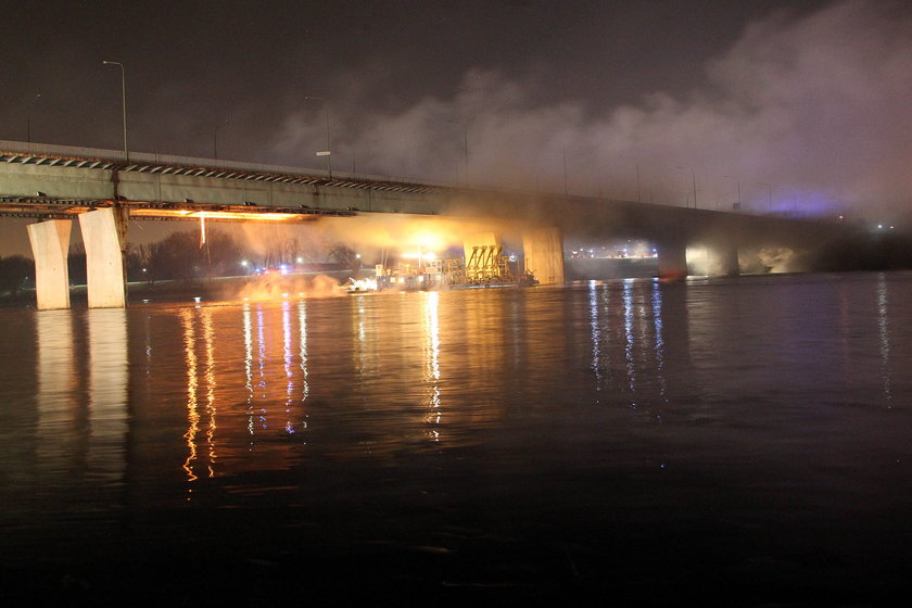 Pożar Mostu Łazienkowskiego