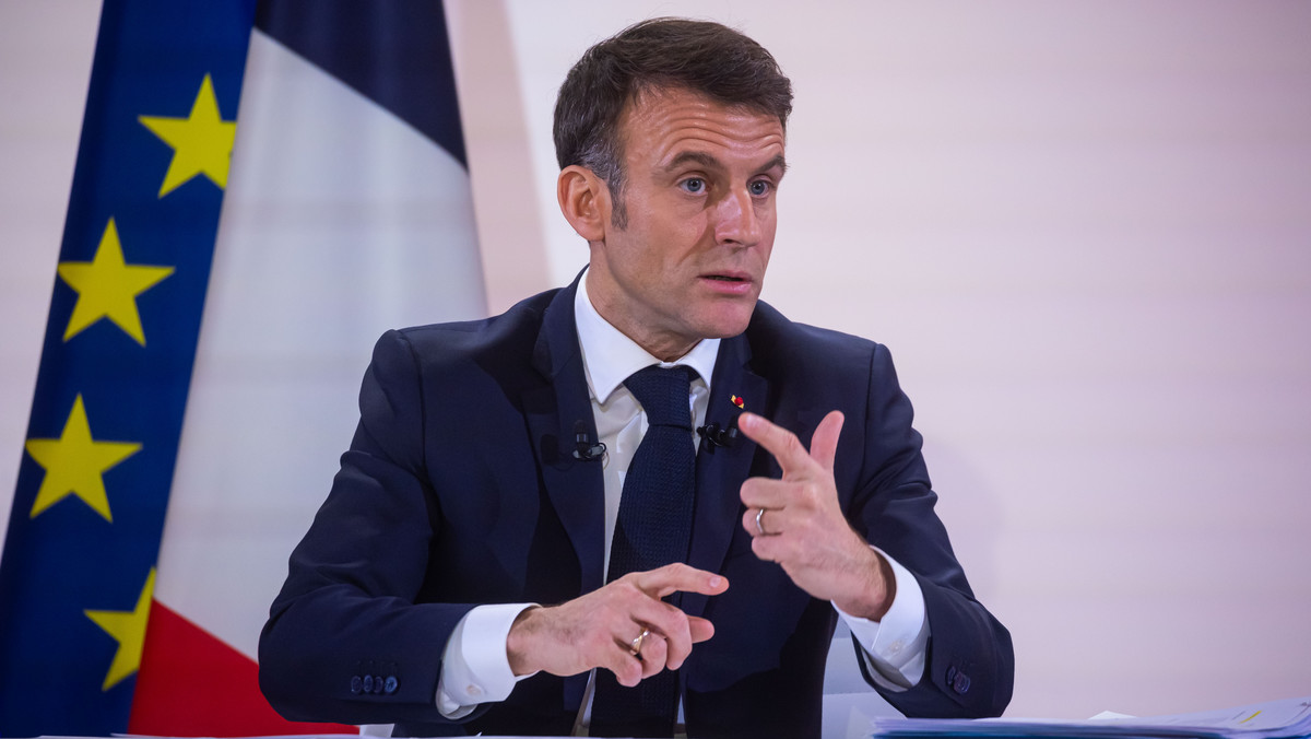 Francja obiecuje Ukrainie nową broń. Macron wybiera się do Kijowa