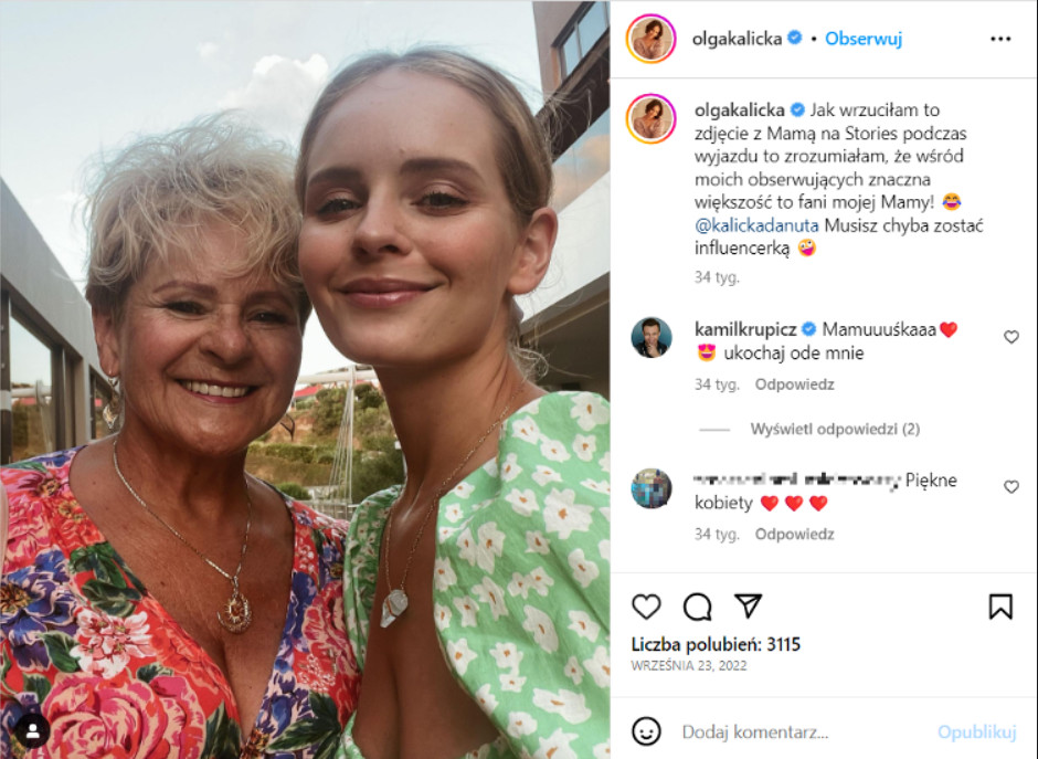 Olga Kalicka i Danuta Kalicka