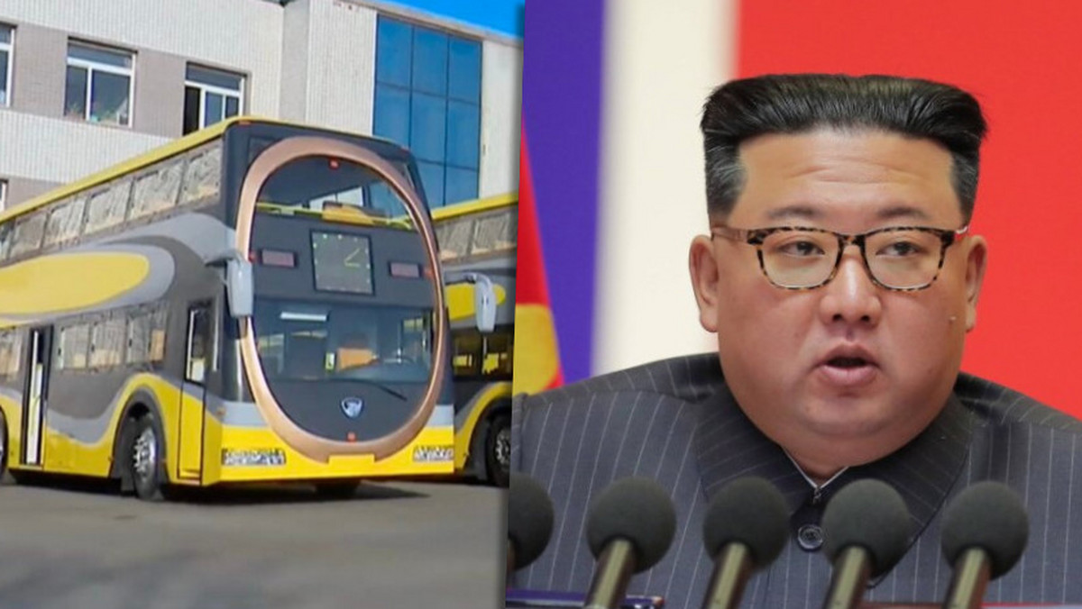 Kim Dzong Un nie lubi taksówek, więc "zbudował" 11 autobusów