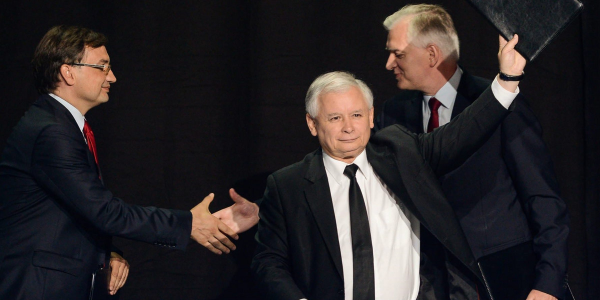 Zbigniew Ziobro, Jarosław Kaczyński, Jarosław Gowin