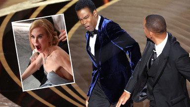 Kidman jest... memem. "Powinna dostać Oscara za najlepszą reakcję na spoliczkowanie Rocka przez Smitha"