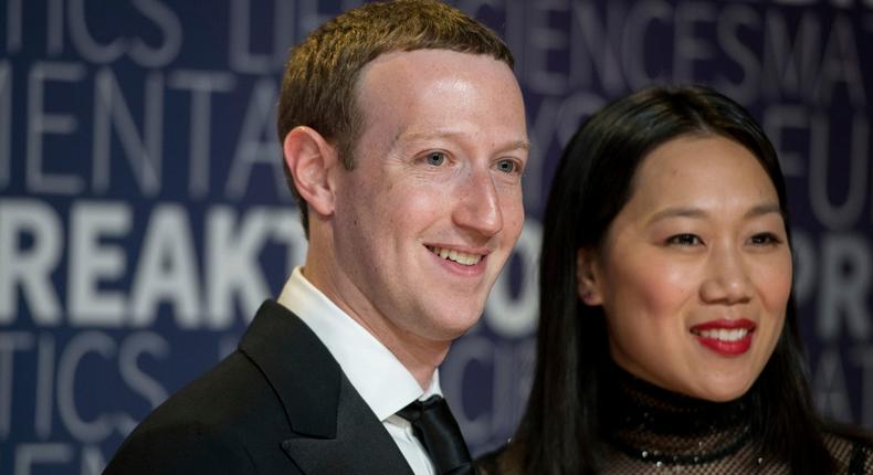 Mark Zuckerberg Priscilla Chan