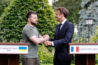 Spotkanie Zełenskiego z europejskimi przywódcami. Macron: Europa będzie z Ukrainą aż do jej zwycięstwa
