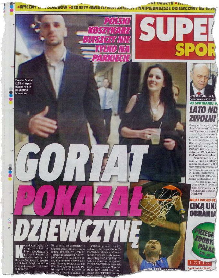 Gortat pokazał dziewczynę