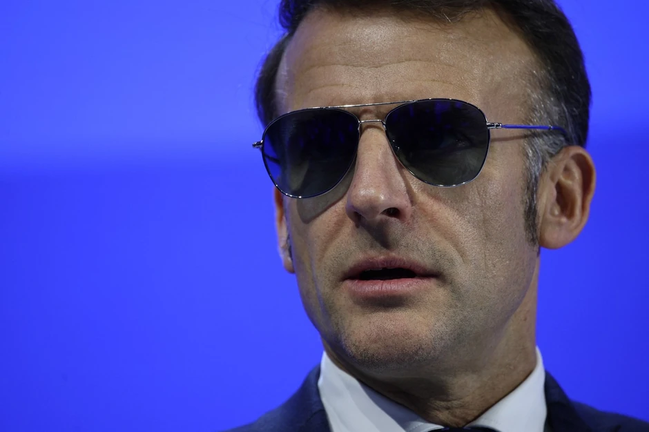 Emanuel Makron u Davosu